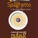 Volantino Sagra dello Spaghetto di Casacastalda 2019 49ma Edizione