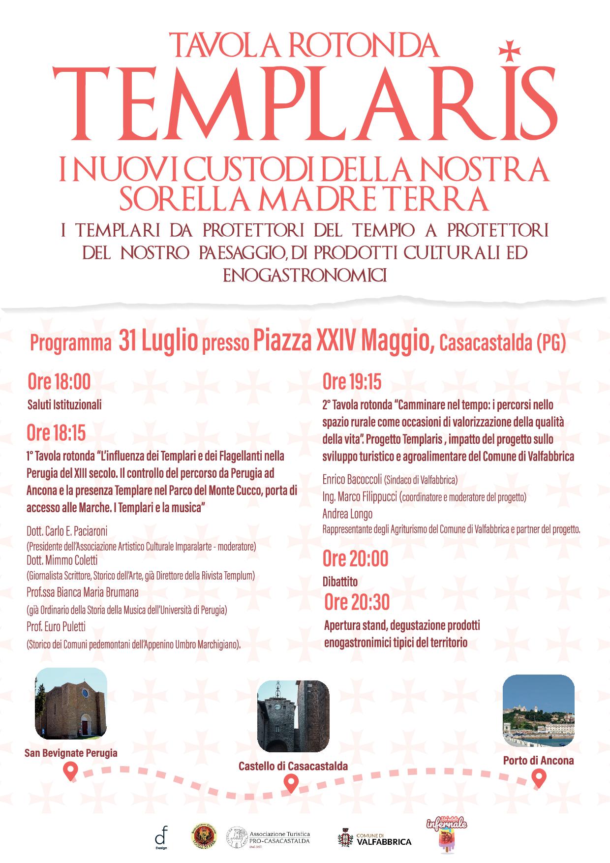 Tavola Rotonda Templaris Templaris Locandina