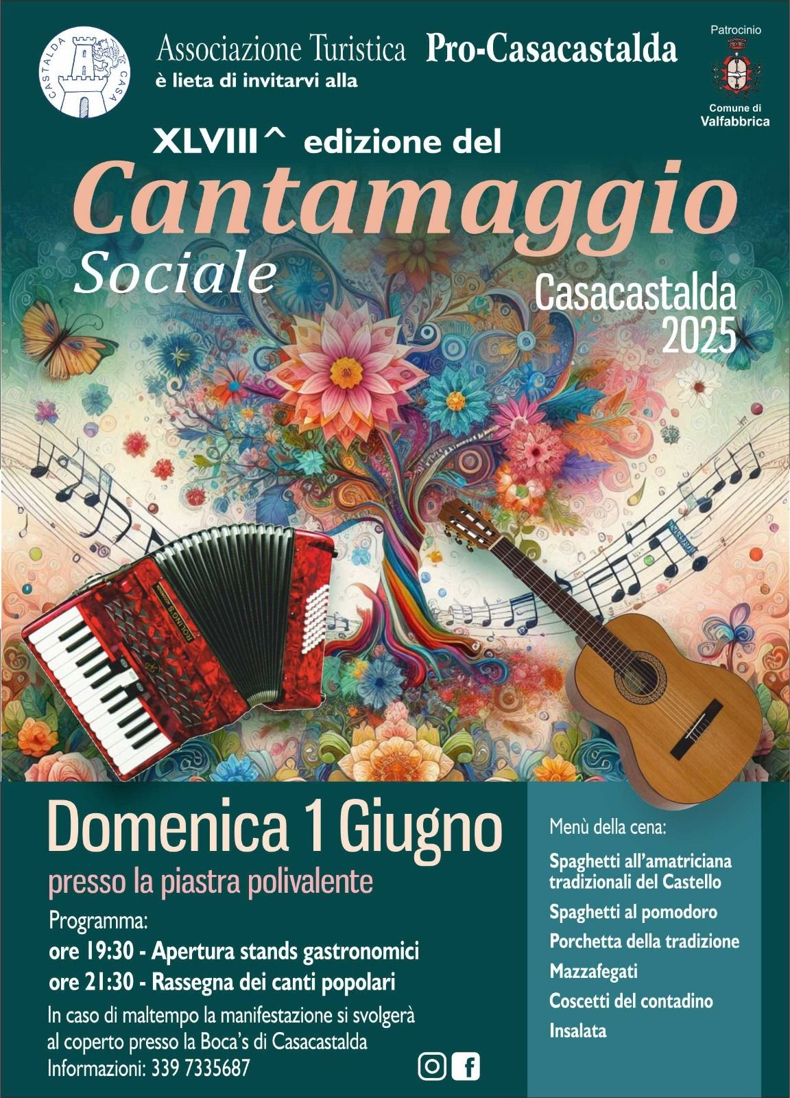 48^ Edizione Cantamaggio Sociale Casacastaldese